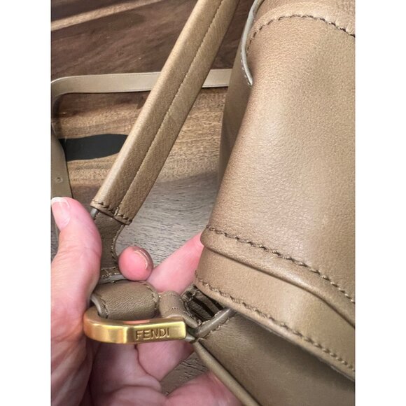 Fendi Anna Leather Flap Crossbody - Picture 9 of 15